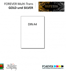 FOREVER Multi-Trans GOLD & SILVER | DIN A4