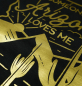 Preview: DTF Metallic Gold | Rollenware | 60 cm Breite x 50 Lfm.