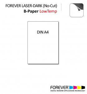 FOREVER LASER-DARK (No-Cut) B-Paper LowTemp Pro | DIN A4