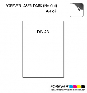 FOREVER LASER-DARK (No-Cut) A-Foil | DIN A3