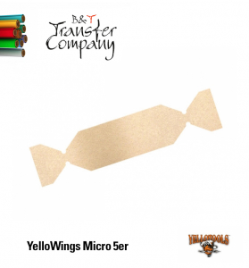 YelloWings SlimSkin Micro 4"/10cm (5er Pack)