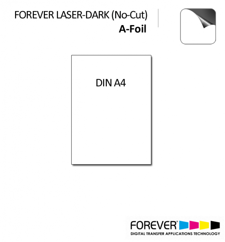 FOREVER LASER-DARK (No-Cut) A-Foil | DIN A4