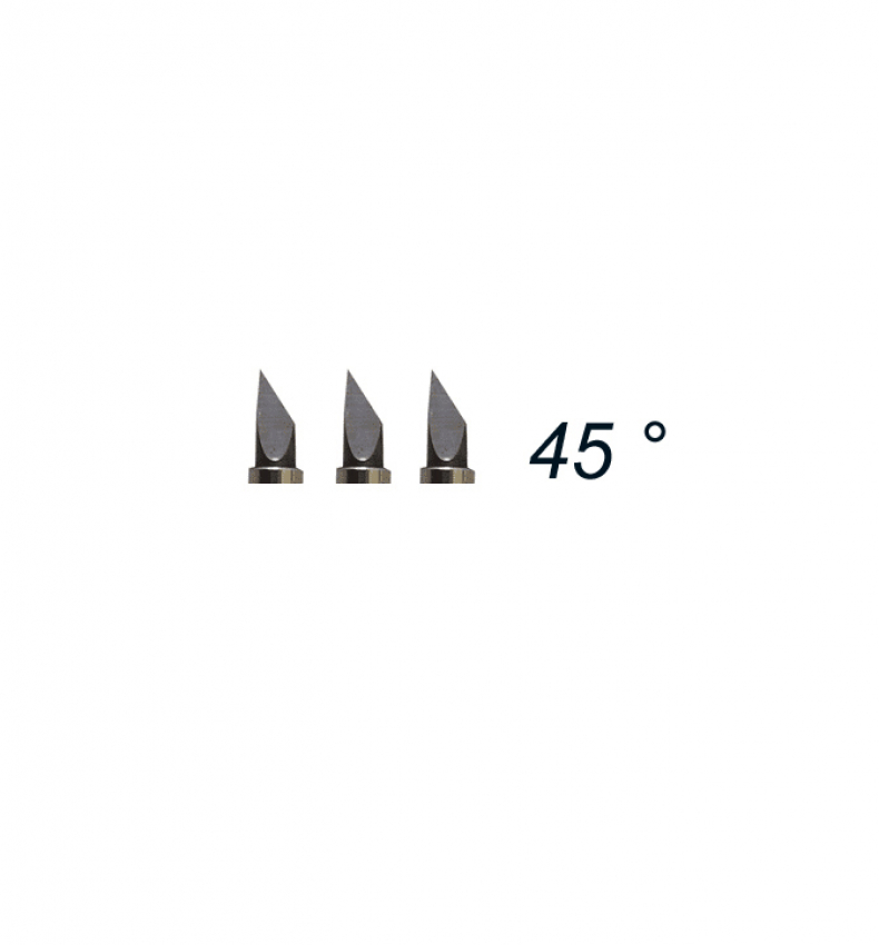 Tangentialmesser 45 Grad