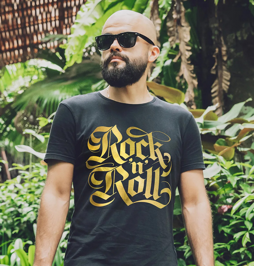 DTF Metallic Gold | Rollenware | 60 cm Breite x 50 Lfm.