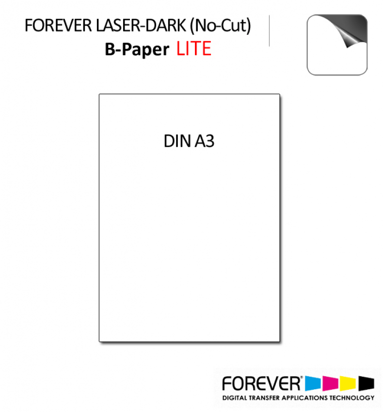 FOREVER LASER-DARK (No-Cut) B-Paper LITE | DIN A3