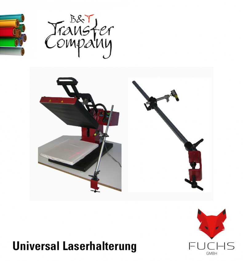 Positionslaser & Maschinentisch