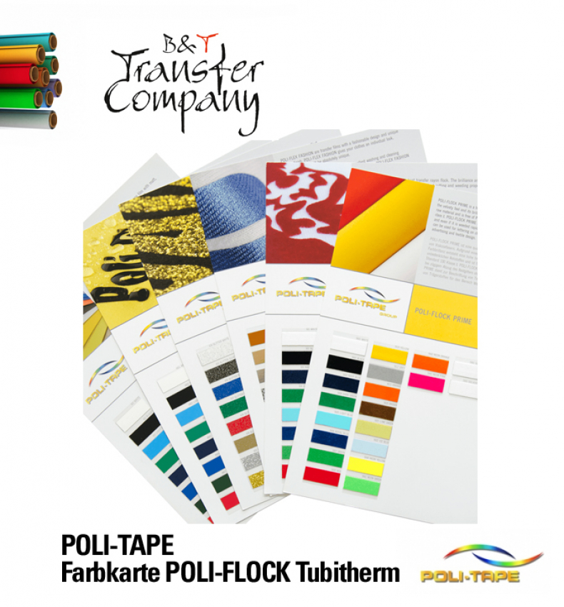 Farbkarte POLI-FLOCK Tubitherm