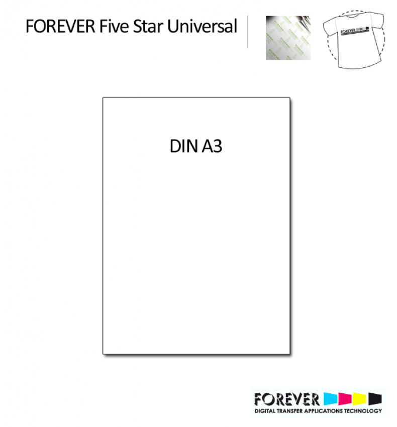 FOREVER Five Star Universal | DIN A3