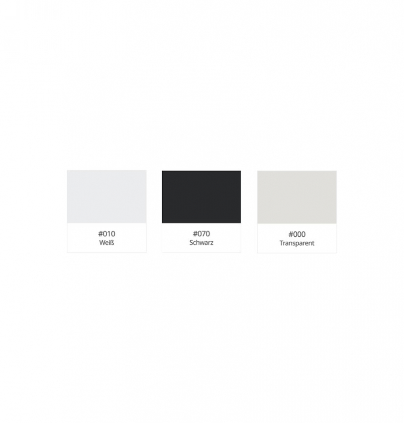 ORACAL® 631 (TRANSPARENT/WEISS/SCHWARZ) - Meterware, 126 cm Breite