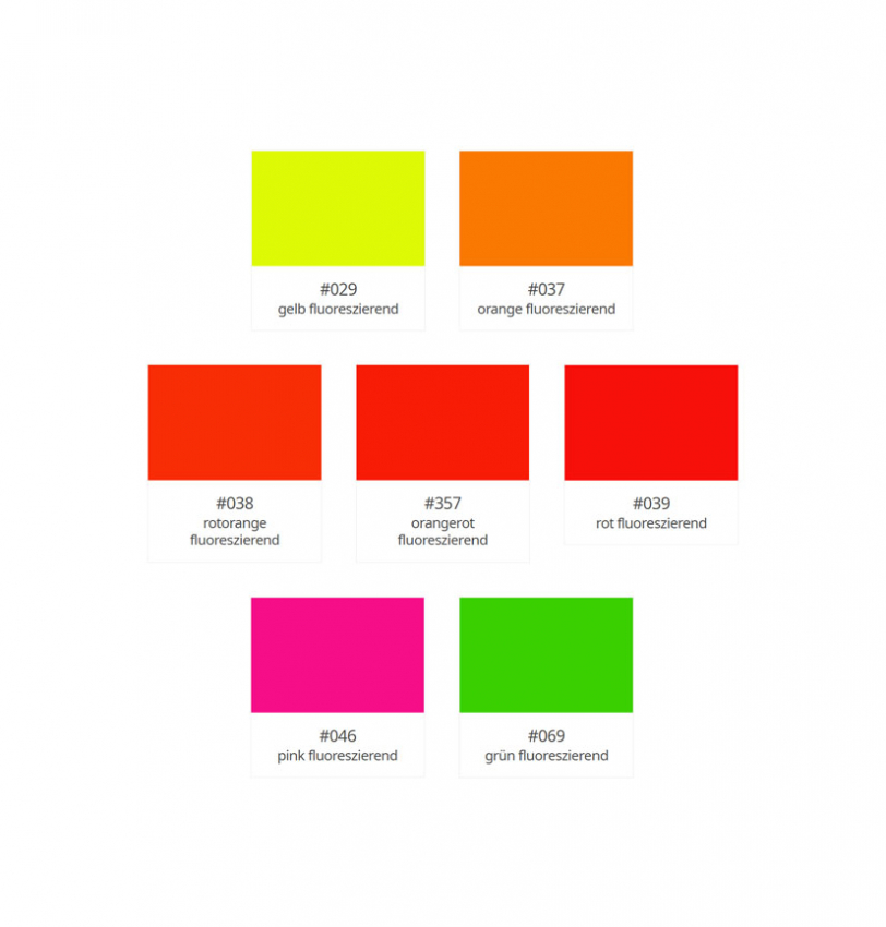 ORACAL® 6510 Fluorescent Cast - Meterware, 126 cm Breite