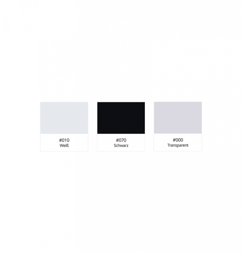 ORACAL® 951 Premium Cast (TRANSPARENT/WEISS/SCHWARZ) - Meterware, 126 cm Breite