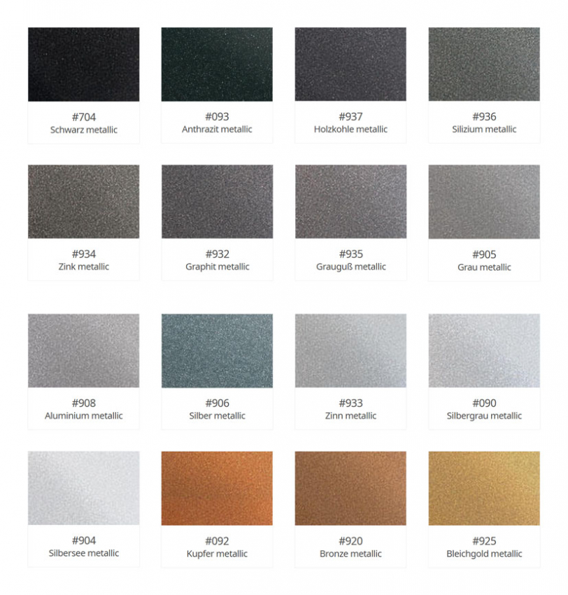 ORACAL® 951 Premium Cast (METALLIC) - Meterware, 126 cm Breite