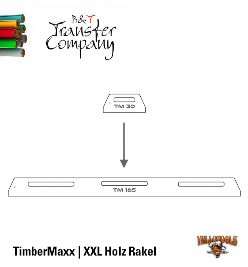 TimberMaxx | XXL Holz Rakel